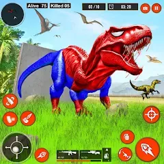 Скачать взлом Real Dino Hunter 3D Gun Games (Уайлд Динозавр Хантер Ган Геймс)  [МОД Все открыто] - последняя версия apk на Андроид