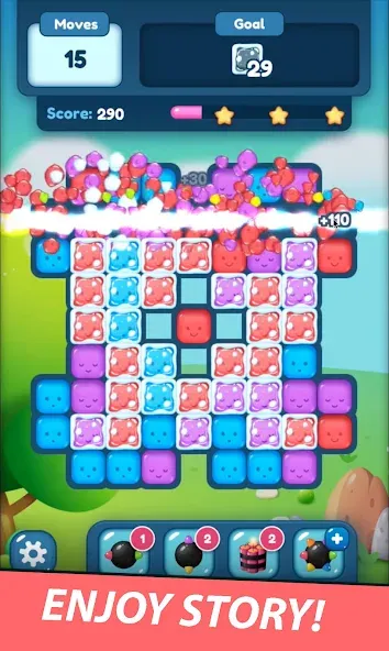 Match Blast Puzzle 3  [МОД Mega Pack] Screenshot 4