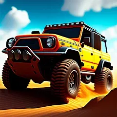 Скачать взломанную Offroad 4x4 Driving Simulator  [МОД Все открыто] - последняя версия apk на Андроид