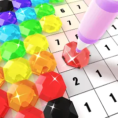 Скачать взломанную Diamond Painting by Number (Даймонд пейнтинг по номерам)  [МОД Много денег] - последняя версия apk на Андроид