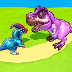 Скачать взломанную Dino Merge (Дино Мердж)  [МОД Unlimited Money] - полная версия apk на Андроид
