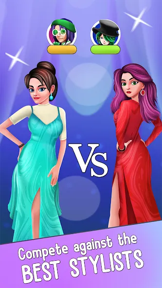 Fashion Stylist Makeup Dressup  [МОД Menu] Screenshot 1
