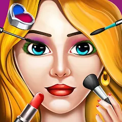 Взлом Girls Dress Up: Makeup Games  [МОД Меню] - стабильная версия apk на Андроид