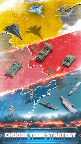 Conflict of Nations: WW3 (Конфликт нациией)  [МОД Mega Pack] Screenshot 4