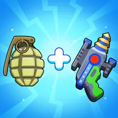 Скачать взлом Merge Weapons：Air Island TD  [МОД Unlimited Money] - полная версия apk на Андроид