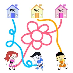 Взлом Toilet Rush Race: Draw Puzzle (Туалетная гонкаприпас)  [МОД Все открыто] - последняя версия apk на Андроид