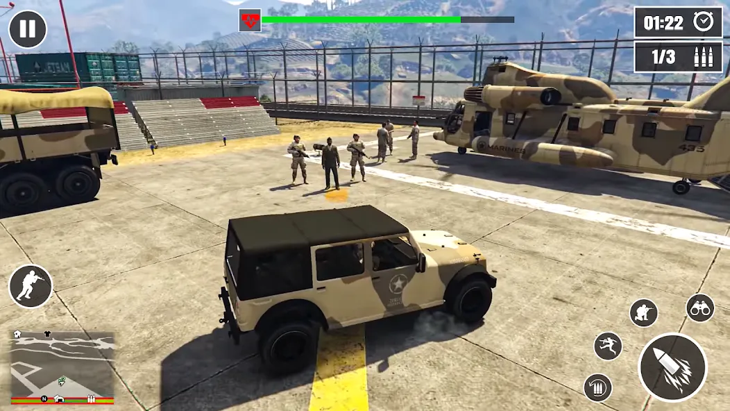 Truck Simulator Games 3D (Трак Симулятор Армейские Игры 3D)  [МОД Mega Pack] Screenshot 1