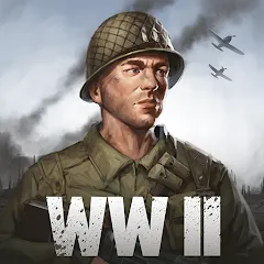 Скачать взломанную World War 2: Shooting Games (Вторая мировая война)  [МОД Меню] - полная версия apk на Андроид