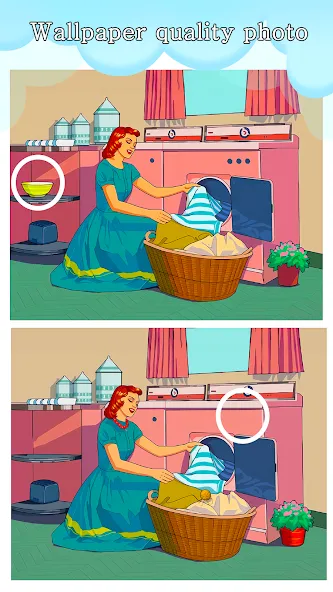 Differences: Spot a Difference (Диференсес)  [МОД Бесконечные монеты] Screenshot 2