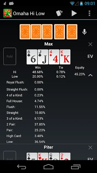 Poker Calculator  [МОД Бесконечные монеты] Screenshot 2