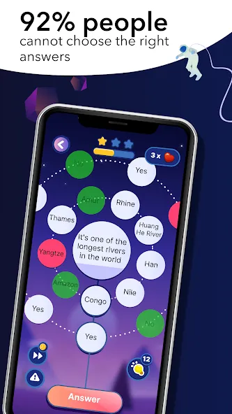 Erudite: Trivia Game & Quiz (Эрудит)  [МОД Много денег] Screenshot 1