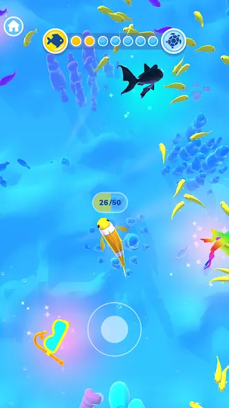 Evolution Merge - Eat and Grow (Эволюция Мердж)  [МОД Unlimited Money] Screenshot 4