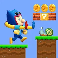 Скачать взломанную Bob World Adventure 3D  [МОД Menu] - полная версия apk на Андроид