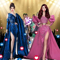 Скачать взлом Fashion Show: Dress up Games (Фэшн Шоу)  [МОД Много денег] - полная версия apk на Андроид