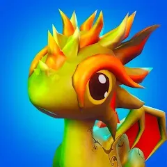 Взломанная Dragon Fight - Merge Games  [МОД Unlocked] - последняя версия apk на Андроид