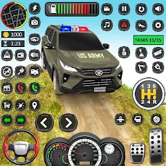 Взлом Flying Prado Car Robot Game  [МОД Все открыто] - последняя версия apk на Андроид
