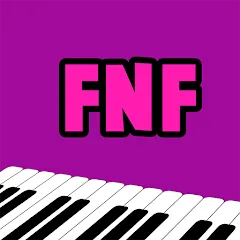 Скачать взлом FNF Piano (ФНФ Пиано)  [МОД Много монет] - стабильная версия apk на Андроид