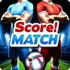 Скачать взломанную Score! Match - PvP Soccer  [МОД Меню] - полная версия apk на Андроид