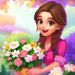 Скачать взлом Dream Flower Dressup  [МОД Unlocked] - стабильная версия apk на Андроид