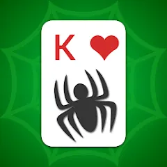 Взломанная Spider Solitaire Classic  [МОД Все открыто] - стабильная версия apk на Андроид