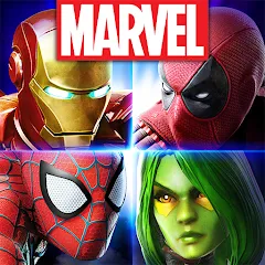 Взломанная MARVEL Strike Force: Squad RPG (Марвел Страйк Форс)  [МОД Unlocked] - полная версия apk на Андроид