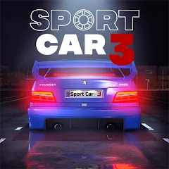 Взломанная Sport car 3 : Taxi & Police - (Спорткар 3)  [МОД Unlocked] - последняя версия apk на Андроид