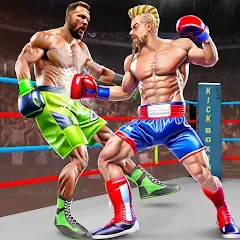 Взломанная Kick Boxing Games: Fight Game  [МОД Mega Pack] - полная версия apk на Андроид