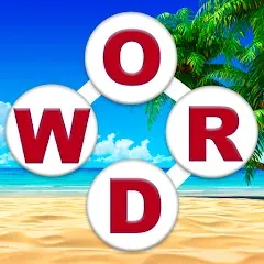 Взломанная Around the Word: Crossword Puz  [МОД Menu] - стабильная версия apk на Андроид
