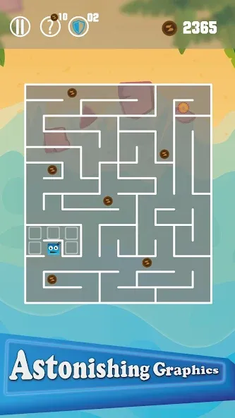 Maze Legend : A Cute Maze Game (Мейз Легенд)  [МОД Бесконечные деньги] Screenshot 1