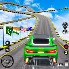 Взломанная Ramp Car Games: GT Car Stunts (Рамп Кар Игры)  [МОД Меню] - стабильная версия apk на Андроид