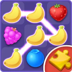 Скачать взлом Jigsaw: Fruit Link Blast (Джигсоу)  [МОД Unlimited Money] - полная версия apk на Андроид