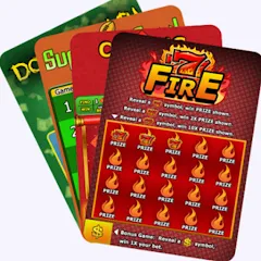 Скачать взлом Lottery Scratchers Ticket Off (Лотерейный билет на ободрителейскретчи)  [МОД Меню] - последняя версия apk на Андроид