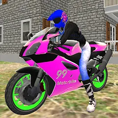 Взлом Real Moto Bike Racing Game  [МОД Много монет] - последняя версия apk на Андроид