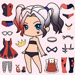 Скачать взломанную Doll Dress Up - Makeup Games  [МОД Unlimited Money] - стабильная версия apk на Андроид
