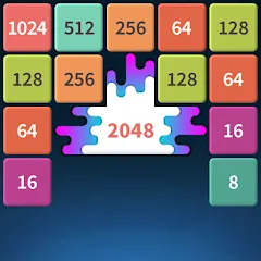 Взлом 1M - Merge Number Block Puzzle  [МОД Бесконечные монеты] - стабильная версия apk на Андроид