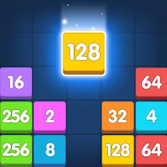 Взлом Merge Puzzle - Number Games (Мердж Пазл)  [МОД Меню] - полная версия apk на Андроид
