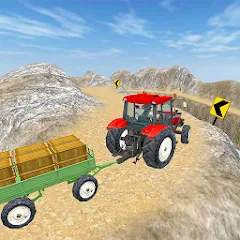 Взломанная Tractor Driver 3D Farming Sim (Тракторист 3D Симулятор Фермерства)  [МОД Меню] - последняя версия apk на Андроид