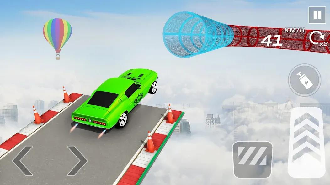 Car Games 3D - GT Car Stunts (ДжиТи Кар Стантс)  [МОД Бесконечные монеты] Screenshot 3