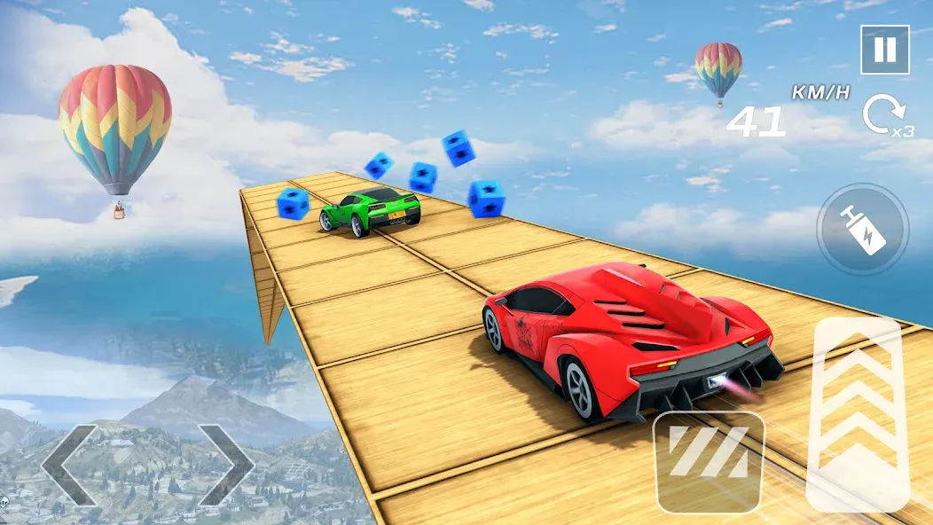 Car Games 3D - GT Car Stunts (ДжиТи Кар Стантс)  [МОД Бесконечные монеты] Screenshot 4