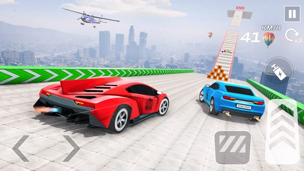 Car Games 3D - GT Car Stunts (ДжиТи Кар Стантс)  [МОД Бесконечные монеты] Screenshot 5