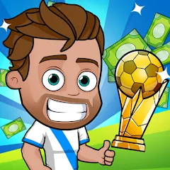 Скачать взлом Idle Soccer Story - Tycoon RPG (Айдл Соккер Стори)  [МОД Menu] - последняя версия apk на Андроид