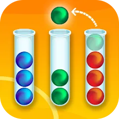 Взломанная Ball Sort - Bubble Sort Puzzle (Болл Сорт)  [МОД Menu] - полная версия apk на Андроид