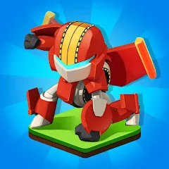 Скачать взлом Merge Plane Robots Idle Empire (Мердж Плейн Роботы)  [МОД Unlocked] - последняя версия apk на Андроид