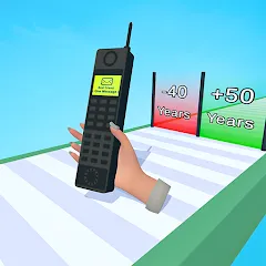 Взлом Phone Runner Evolution Race 3D (Фон Раннер Эволюция Рейс 3Д)  [МОД Все открыто] - последняя версия apk на Андроид