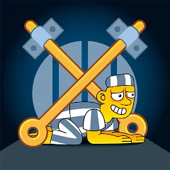 Скачать взлом Prison Escape: Pin Puzzle (Позонный эксперт)  [МОД Бесконечные монеты] - последняя версия apk на Андроид