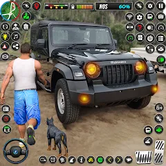 Скачать взлом Jeep Driving Simulator offRoad (Джип Драйвинг Симулятор вне дороги)  [МОД Unlimited Money] - последняя версия apk на Андроид