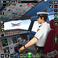 Скачать взлом Airplane Flight Simulator 2023  [МОД Много монет] - последняя версия apk на Андроид