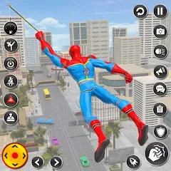 Взлом Spider Rope Hero Spider Games  [МОД Все открыто] - последняя версия apk на Андроид