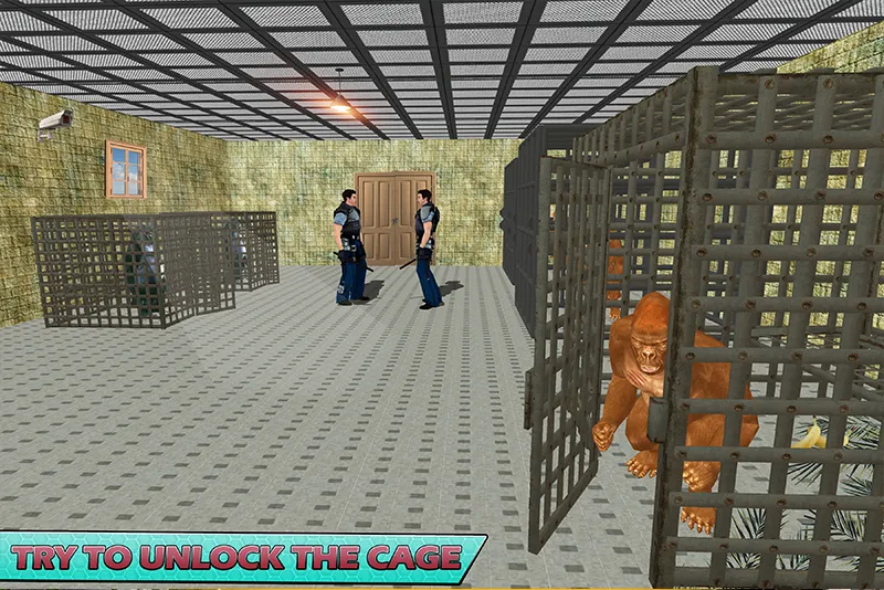 Gorilla Smash City Escape Jail  [МОД Много монет] Screenshot 4