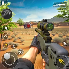 Взлом Fps Shooting Gun War: Gun Game  [МОД Много денег] - последняя версия apk на Андроид